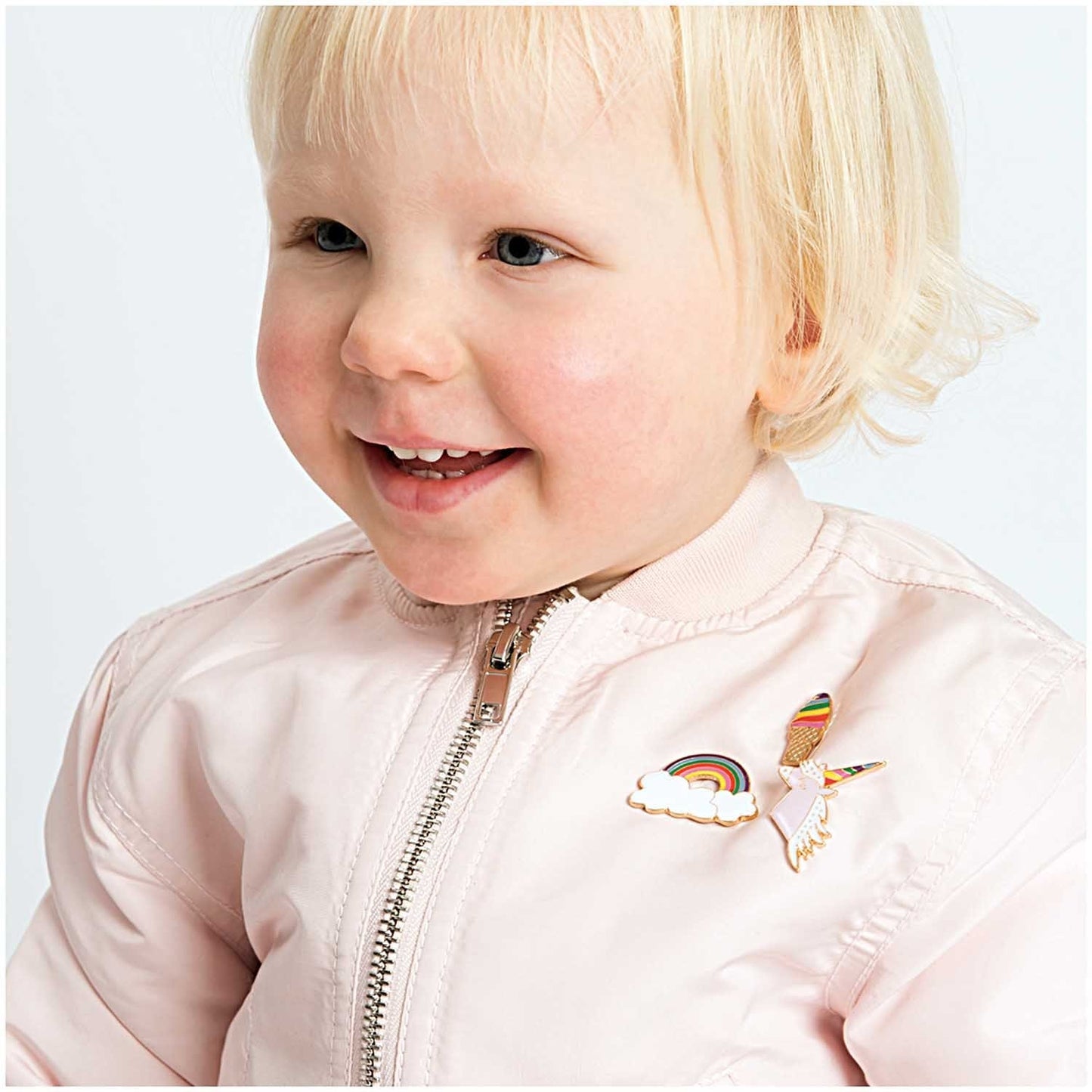 Enamel Pin Rainbow Ice Cream | Party Bag Fillers and Kids Gifts Rico Design