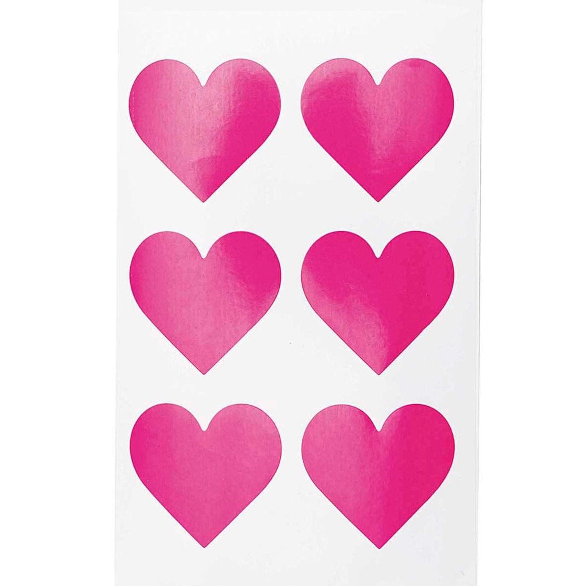 24ct Pink Heart Sticker Sheets : Target