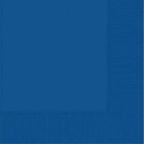 plain blue paper Napkins