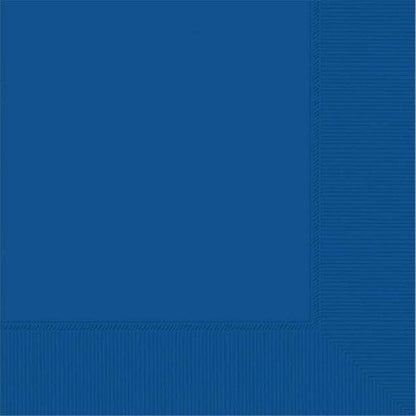 plain blue paper Napkins