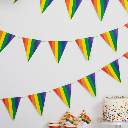 Rainbow Bunting | Pride Decorations UK