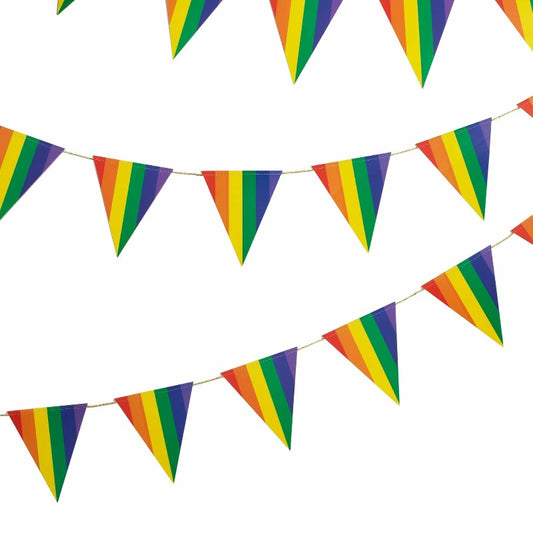 Rainbow Bunting | Pride Decorations UK