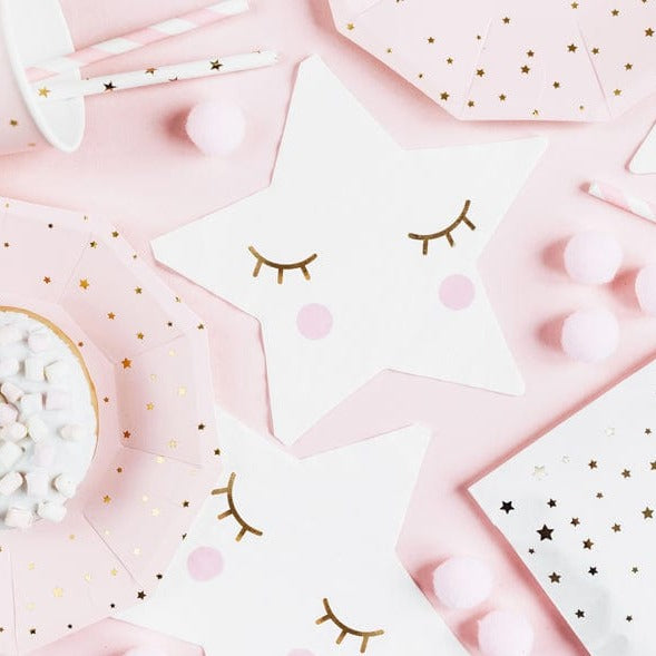 Sleep eyes Party Supplies for Slumber and sleepover parties or baby showers
