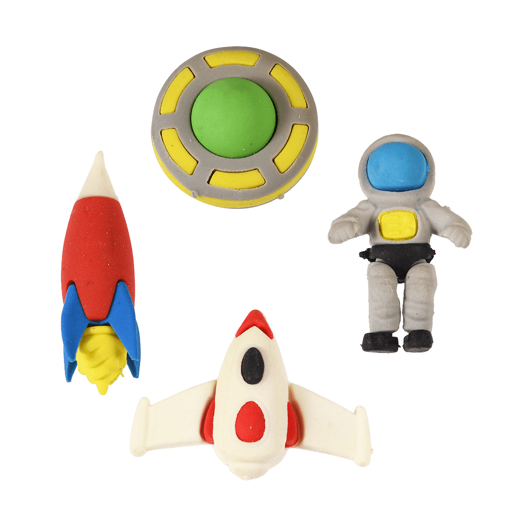 Childrens Party Toy | Space Eraser Set | Pretty Little Party Shop UK Rex London