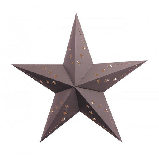 Paper Star Lanterns | Scandi Star Lanterns Grey
