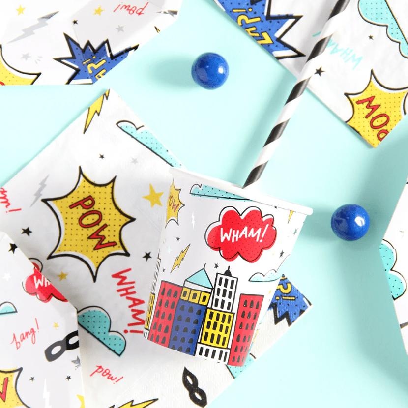 Superhero Party Paper Napkins | Daydream Society UK Daydream Society