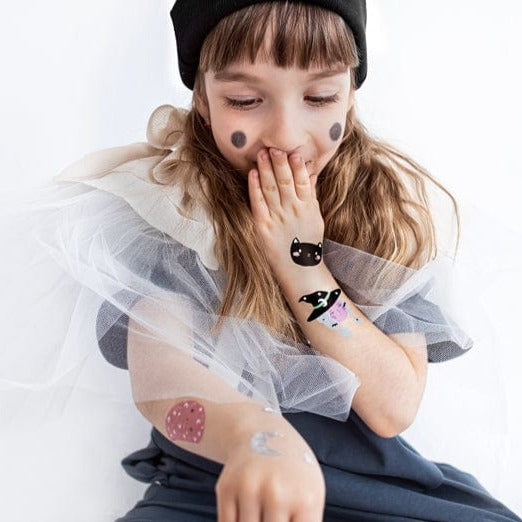 Kids Halloween Temporary Tattoos