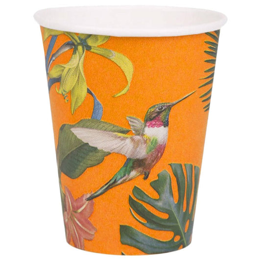 Tropical Orange Paper Cups | Tropical Partyware | Talking Tables UK Talking Tables
