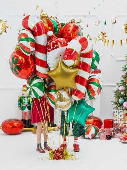 Christmas Bauble Balloon - Red Fantastic Christmas Balloons Party Deco