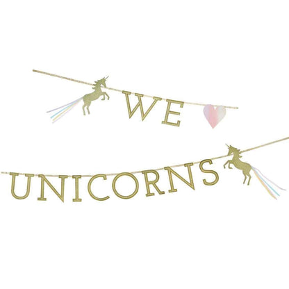 Unicorn Party Garland | Magical Unicorn Party | Talking Tables Talking Tables