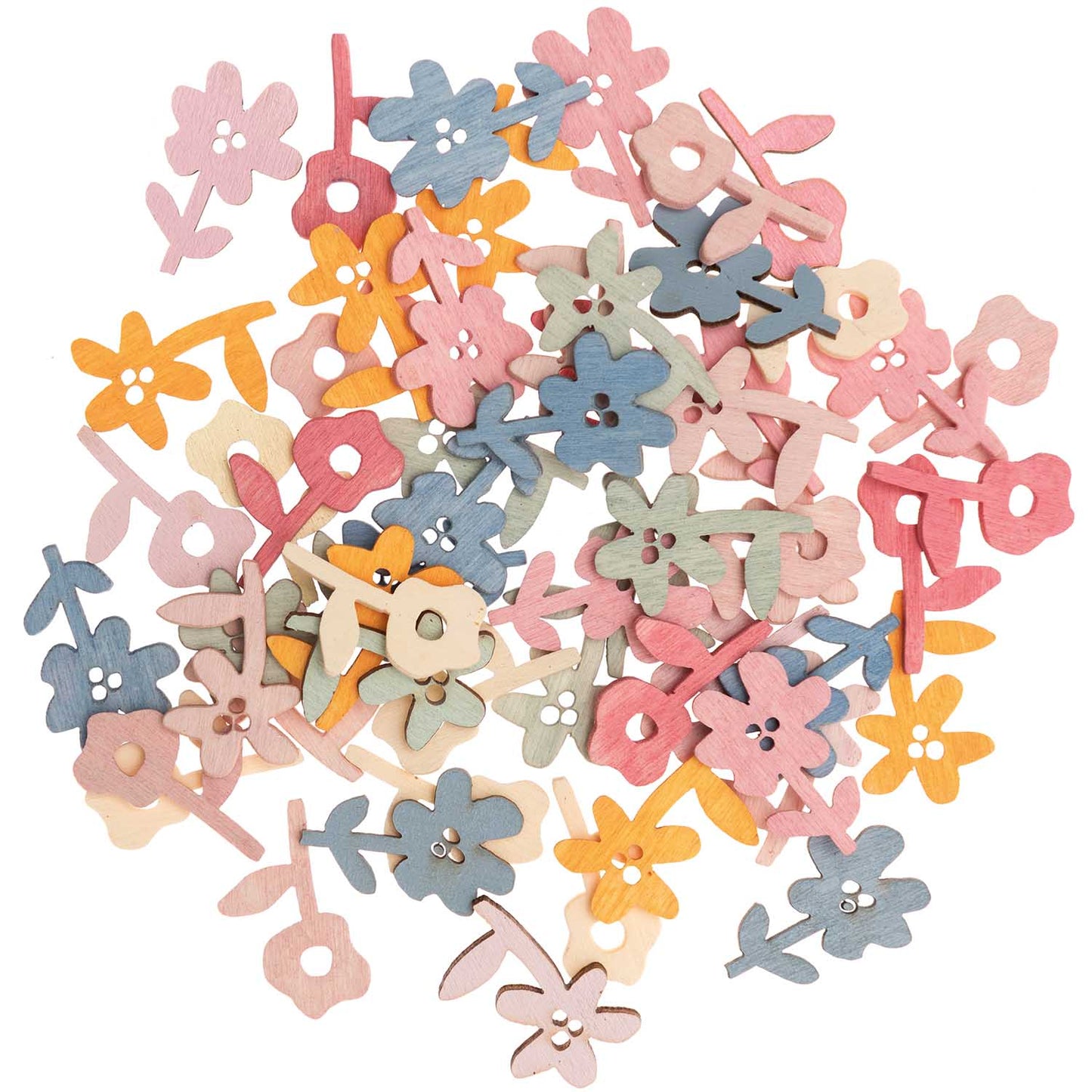 Wooden Flower Confetti | Eco Confetti | DIY Wedding Confetti UK Rico Design
