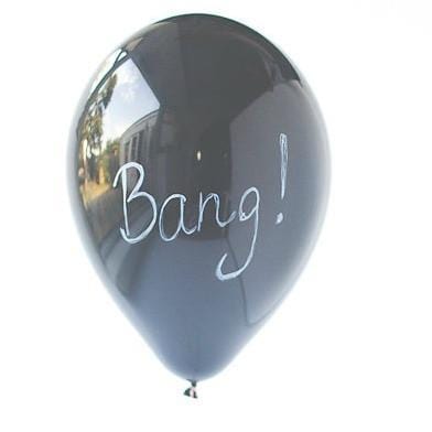 Plain Black Balloons | Latex Balloons | Plain Balloons UK BELBAL