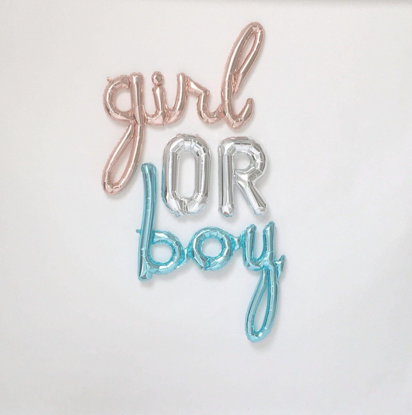 Boy Word Balloon | Boy Script Balloon | Baby Shower Balloons Online Northstar