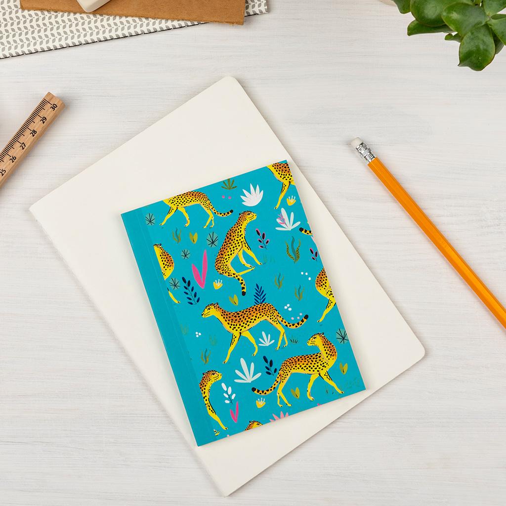Kids Notebooks | Cheetah Notebooks | Party Bag Fillers Rex London