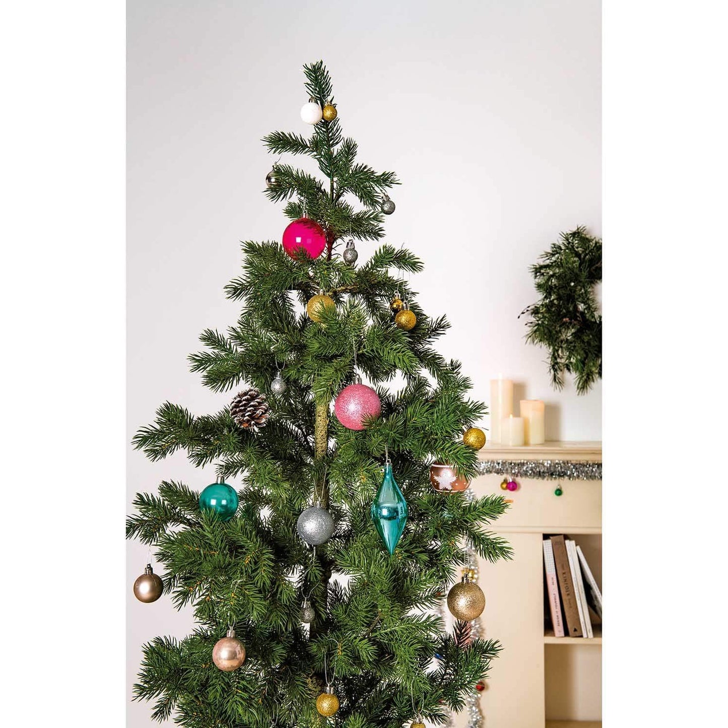 Christmas Baubles Set - Modern | Modern Christmas Tree Baubles Rico Design