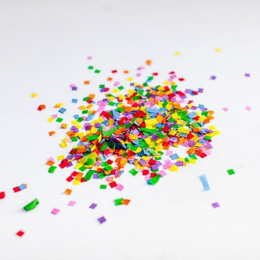 Rainbow Confetti Sprinkles | Paper Confetti | Wedding Confetti Pretty Little Party Shop