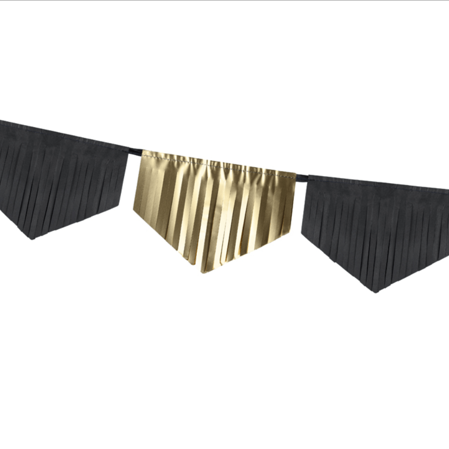 Art Deco Scallop Garland | New Year and Cocktail Party Decor Party Deco