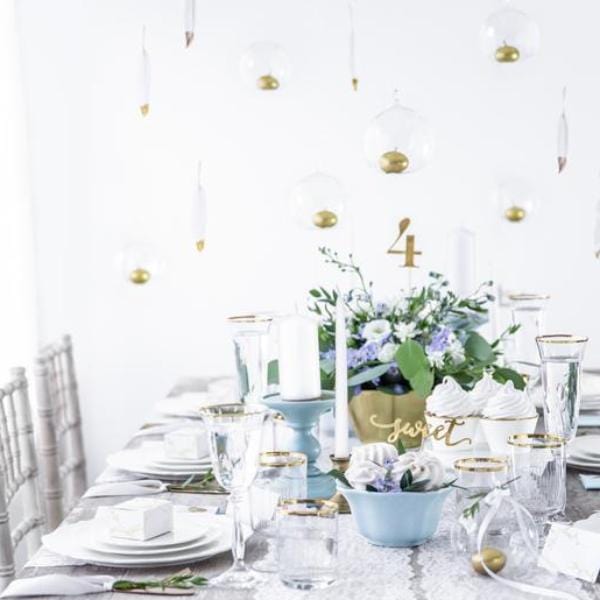 Decorative Feathers | Gold Dipped Feathers for Parties and Weddings Party Deco