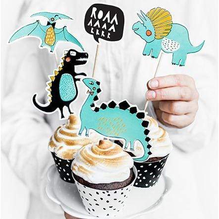 Dinosaur Cake Toppers | Dinosaur Party Supplies and Decorations Party Deco