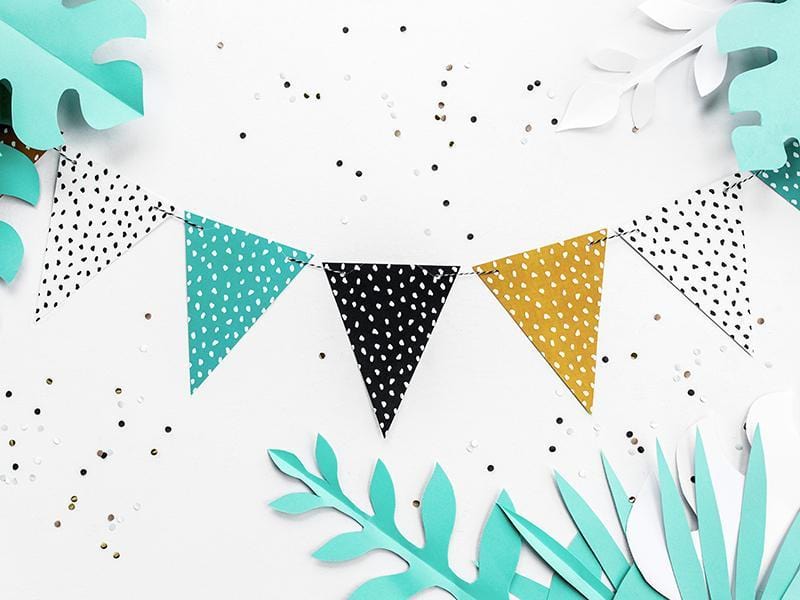 Dinosaur Party Garland | Kids Dinosaur Wild Party UK Party Deco