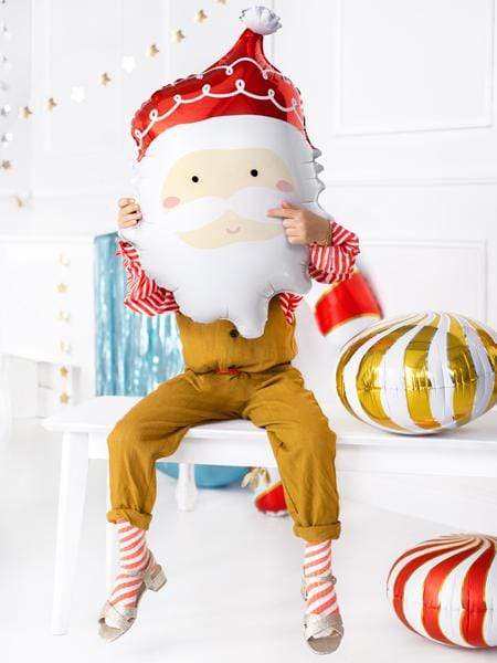 Father Christmas Balloon | Santa Balloons | Christmas Helium Online Party Deco
