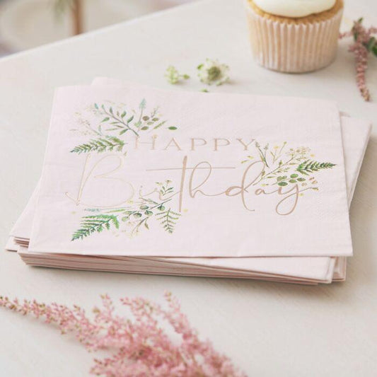 Afternoon Tea Party Paper Napkins by Ginger Ray Ginger Ray
