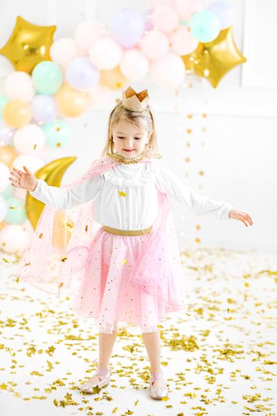 Gold Fabric Crown | Beautiful Party Dressing Up for Kids Party Deco