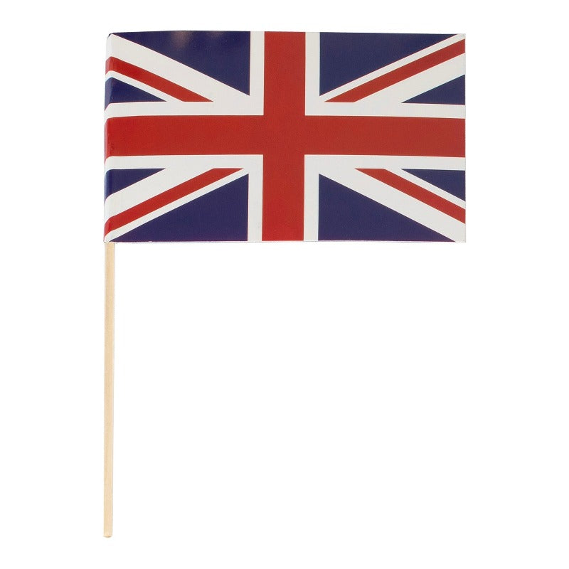 Handheld Union Jack Flags | Coronation Party Decorations 