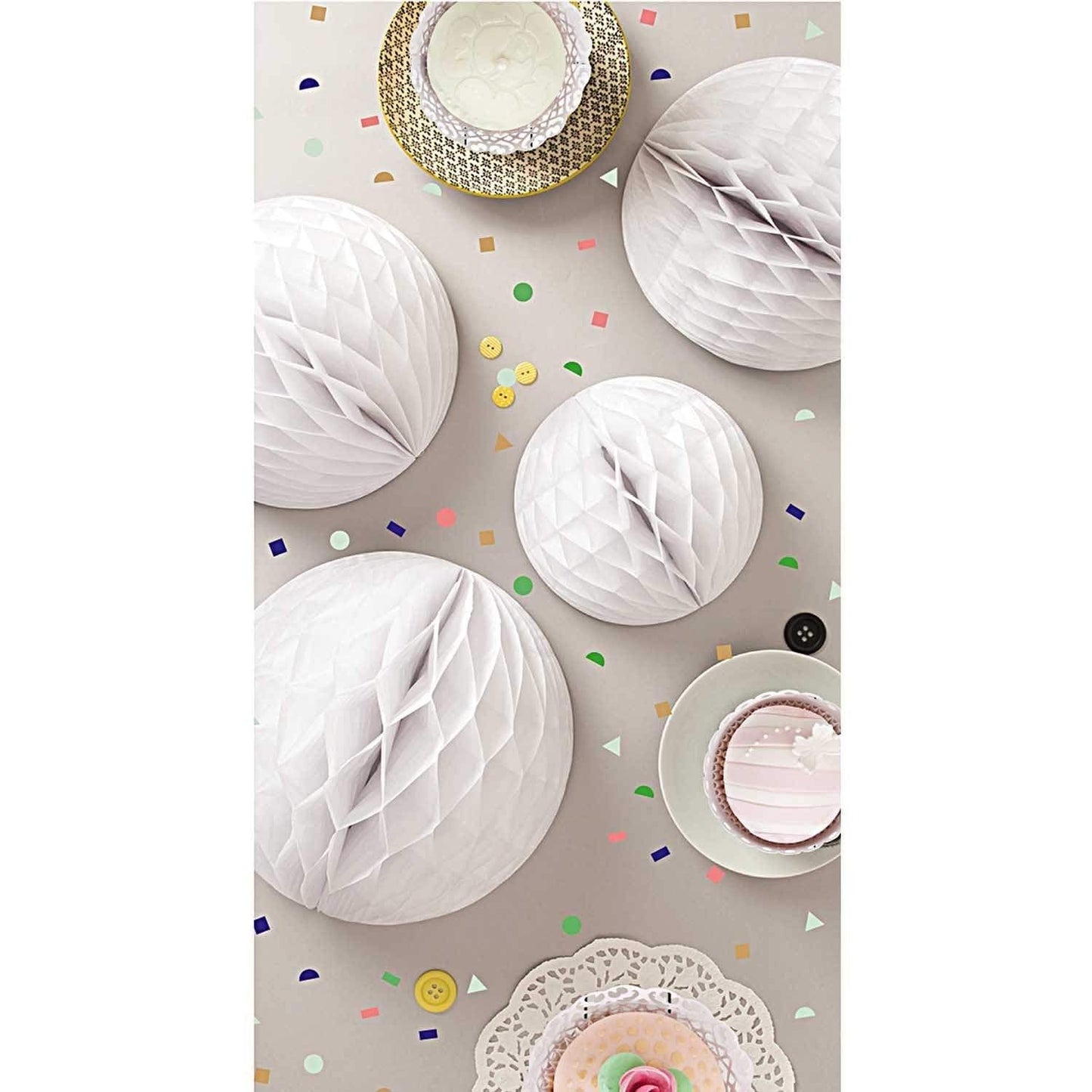 White Paper Honeycomb Decorations | The best Honeycomb Balls YEY! Lets Party