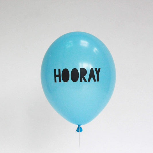 Hooray Balloons Cream - Pretty Little Party Shop Pretty Little Party Shop