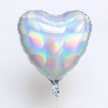 Iridescent Heart Balloon | Iridescent Helium Balloon | Online Balloons Anagram