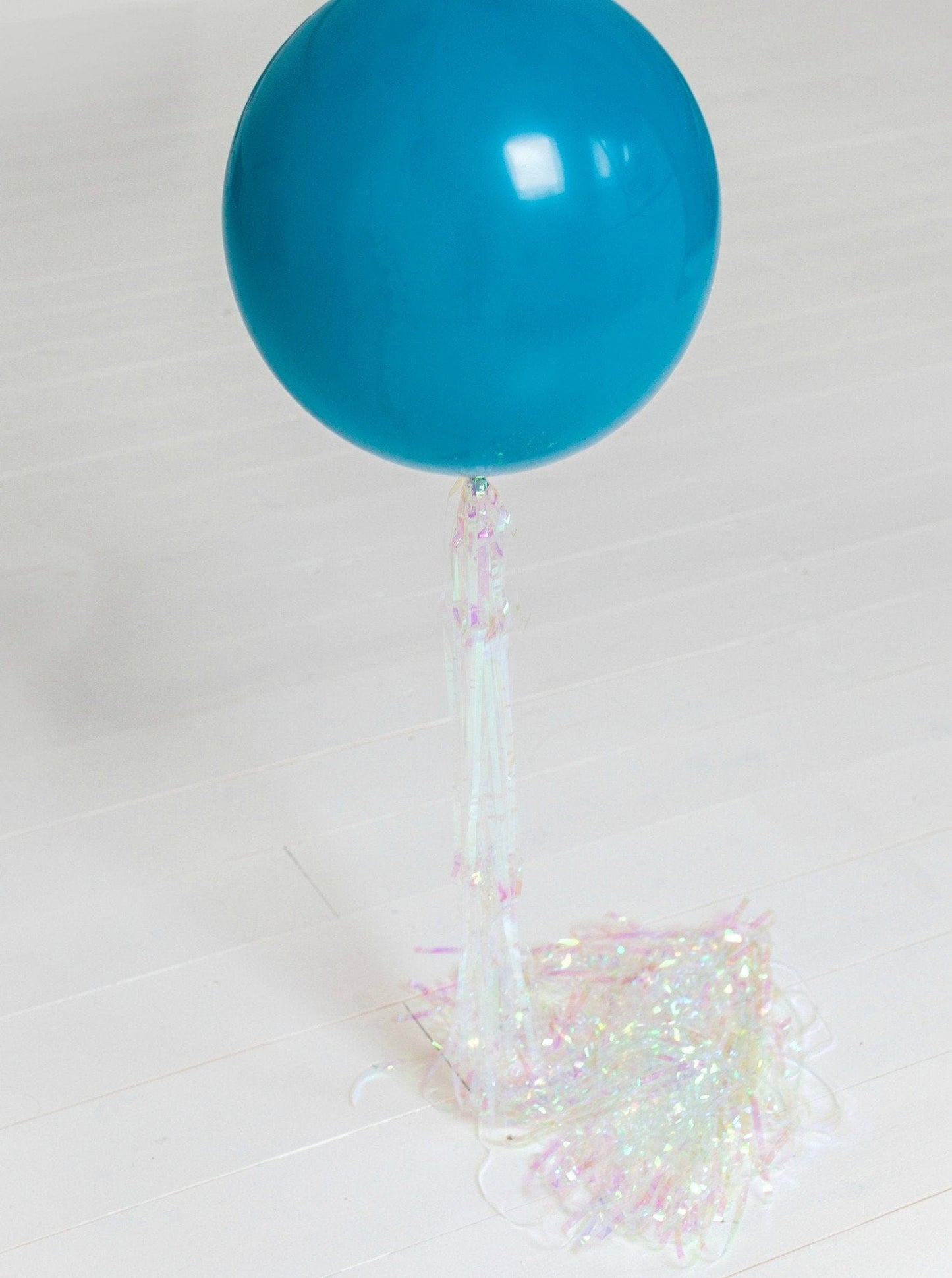 iridescent Metallic Party Curtain | Balloon Tassel Fringe Party Deco