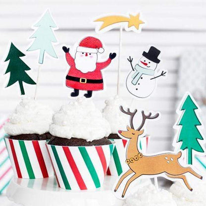 Christmas Cake Toppers | Christmas Party Supplies Online Party Deco