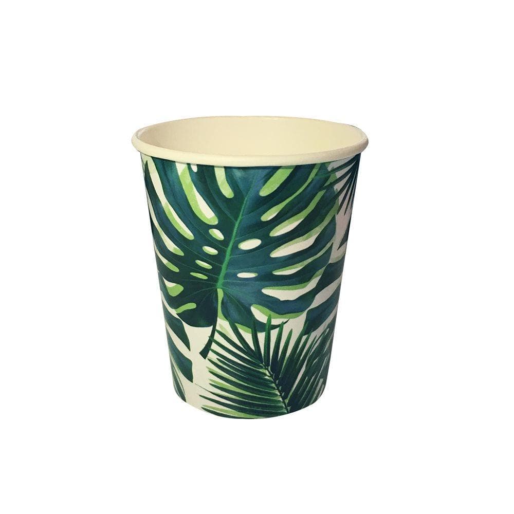 Jungle Palm Leaf Paper Tablecloth | Tropical Partyware |Talking Tables Talking Tables
