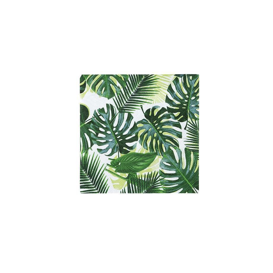 Jungle Palm Leaf Paper Tablecloth | Tropical Partyware |Talking Tables Talking Tables