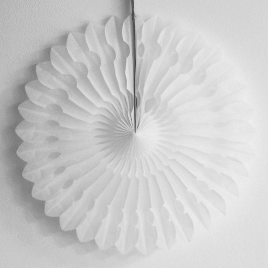 White Paper Fan Honeycomb | Pretty Party Supplies Online Unique