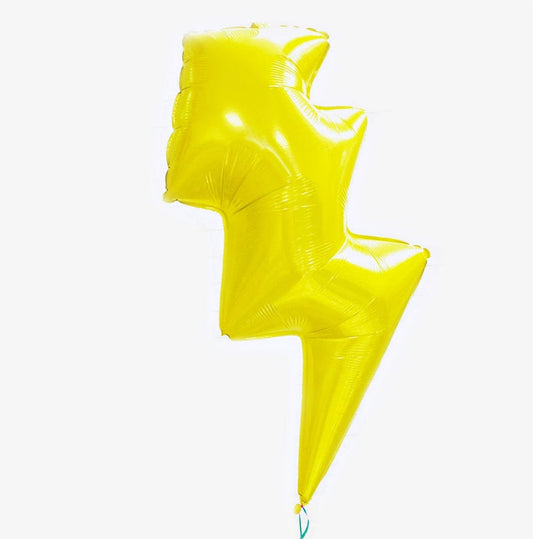Lightning Bolt Superhero Party Balloon | Online Party Balloons Betallic