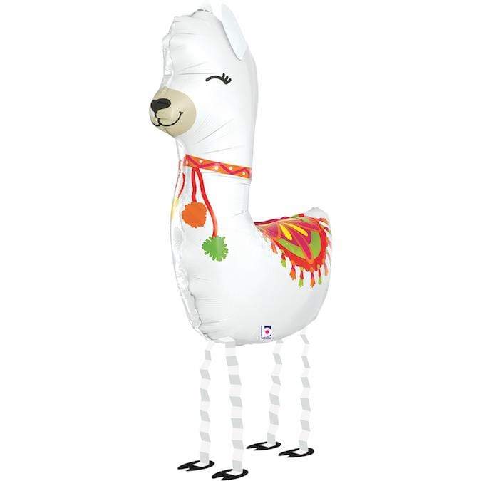 LLama Friends Walker Balloon | Llama Helium Balloon Betallic