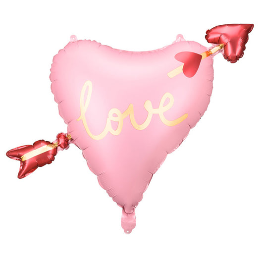 Love Heart Arrow Balloon