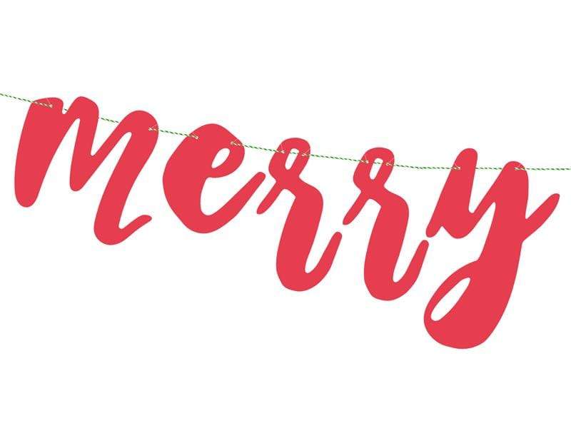 Scandi Christmas Garland | Stylish Christmas Decorations UK Party Deco