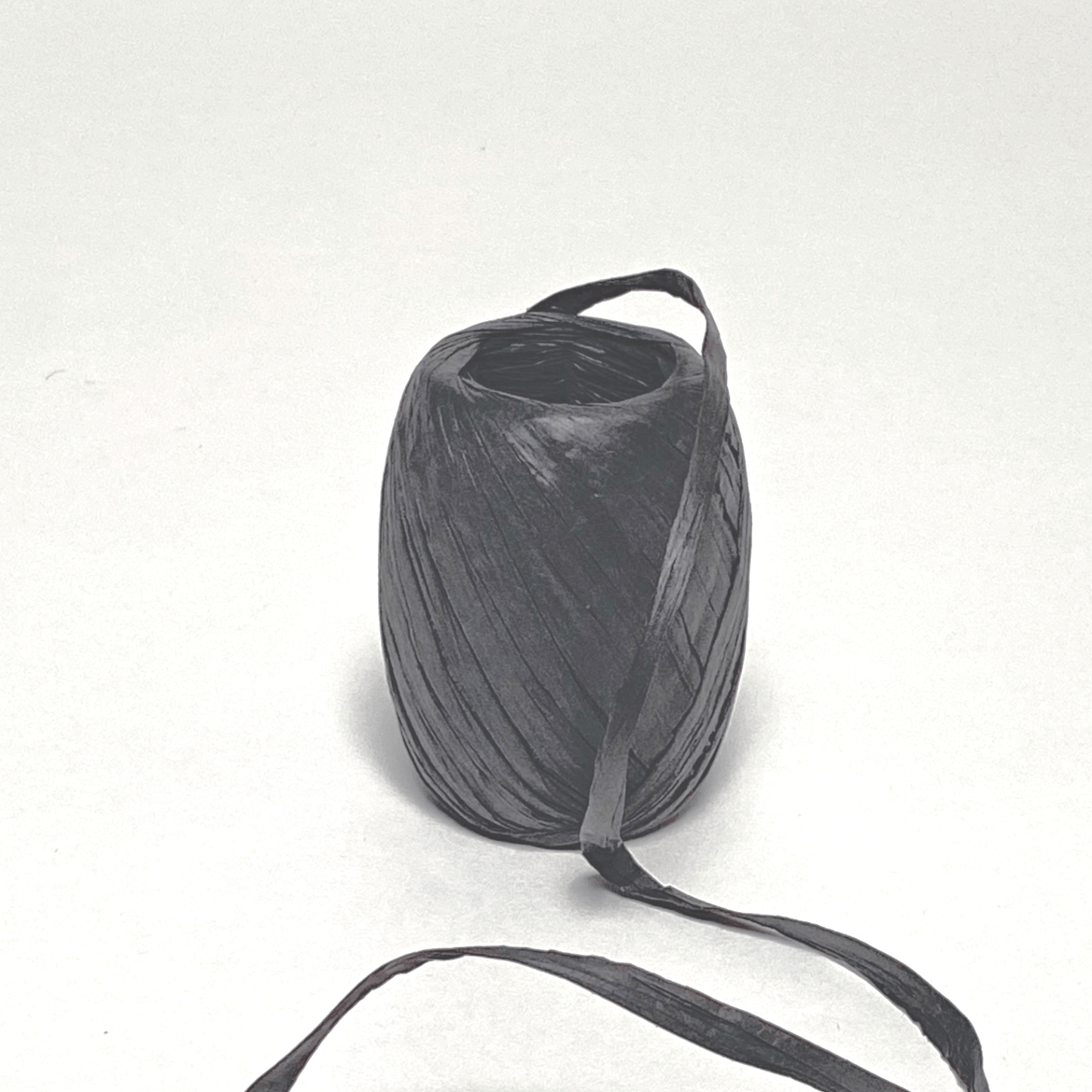 Black Paper Raffia Balloon Ribbon | Eco biodegradable Balloon Ribbon Oaktree UK