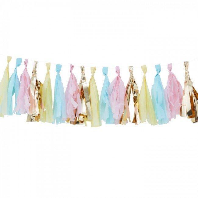 Long tassel shop garland