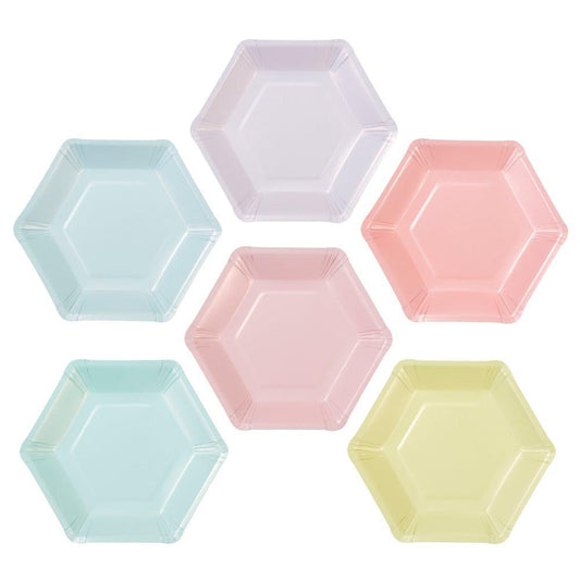 Pastel Design Party Plates | The Best Range of Party Supplies Online Talking Tables