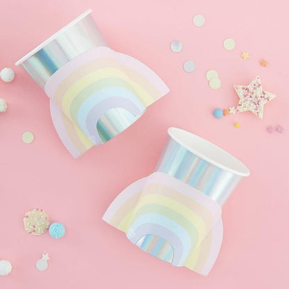 Pastel Rainbow Party Cups | Rainbow Party Cups | Ginger Ray UK Ginger Ray