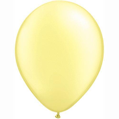 Pearl Lemon Balloons | Plain Latex Balloons | Online Balloonery Qualatex