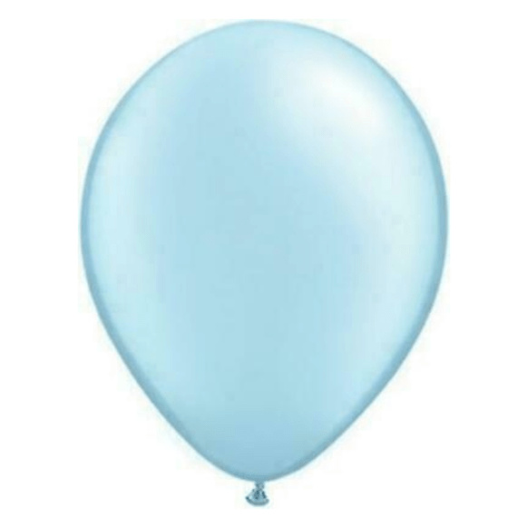 Pale Blue Balloons | Plain Latex Balloons | Online Balloonery Qualatex