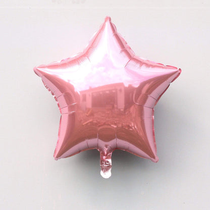 Pink Star Foil Balloons | Helium Balloons | Online Balloonery Qualatex