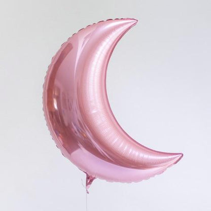 Silver Crescent Moon Balloon | Crescent Balloons | Online Balloonery Qualatex