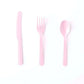 Pink Plastic Cutlery for Parties and Events
