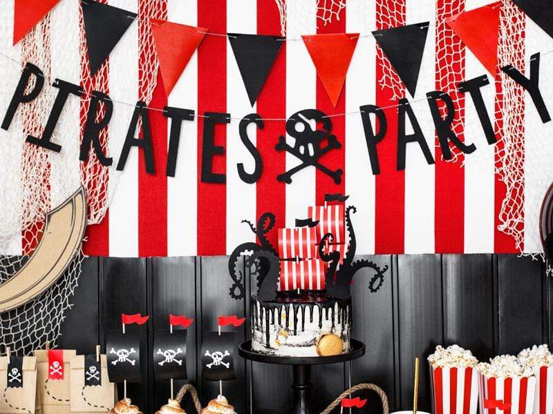 Pirate Party Banner | Pirate Party Decorations | Pretty Little Party Party Deco